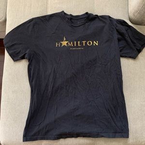 HAMILTON BROADWAY MUSICAL T SHIRT TOP